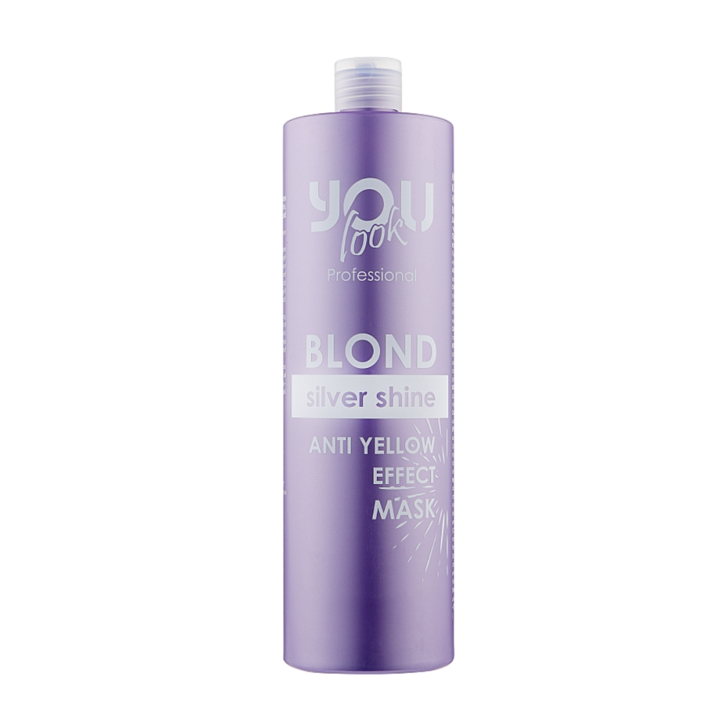 YouLook Blond SILVER SHINE Anti Yellow Effect MASK маска для збереження кольору
